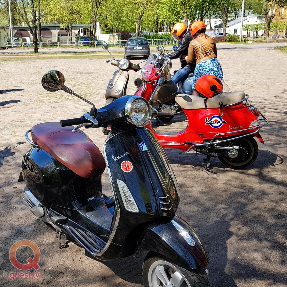 Pilsētas kvests ar rolleriem Pilsētas interaktīva spēle ar rolleriem